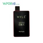 myle mini box 1500 puffs red apple