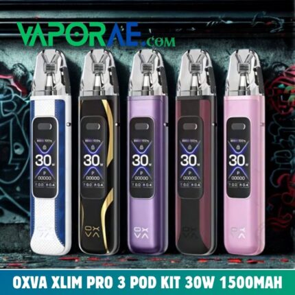 oxva xlim pro 3 pod kit 30w 1500mah in uae