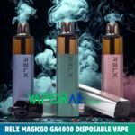 relx magicgo ga4000 disposable vape with 4000 puffs in uae