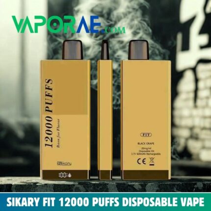sikary fit 12000 puffs disposable vape 20mg_ml nicotine in uae