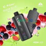 veiik c fiber 40000 puffs guava blue razz