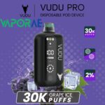 vudu pro 30k puffs 20 mg grape ice