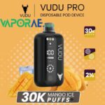 vudu pro 30k puffs 20 mg mango ice