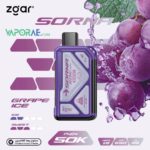 zgar sorna bost 50000 puffs grape ice