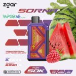 zgar sorna bost 50000 puffs raspberry watermelon