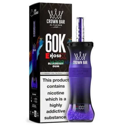 AL Fakher 60K Puffs blueberry gum