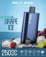 RELX Peace 25k puffs 20MG Disposable Vape in Dubai Grape Ice