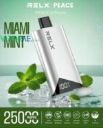 RELX Peace 25k puffs 20MG Disposable Vape in Dubai Miami Mint