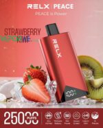RELX Peace 25k puffs 20MG Disposable Vape in Dubai Strawberry Kiwi