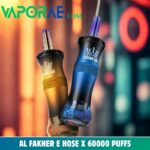 al fakher e hose x 60000 puffs crown bar hookah disposable vape in dubai uae