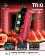 elfbar trio up to 40000 puffs 50mg strawberry watermelon