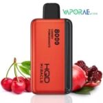 hqd miracle 8000 puffs cherry pomegranate disposable pod