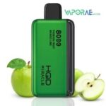 hqd miracle 8000 puffs double apple disposable pod vape