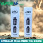 justfog aro pod cartridge 2ml in dubai