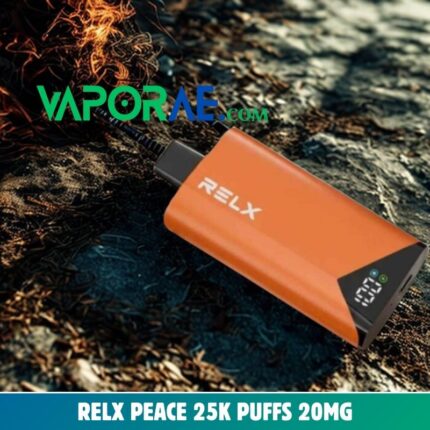 relx peace 25k puffs 20mg disposable vape in dubai
