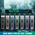 smok novo 6 pod kit 40w 1700mah in dubai uae