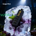 vaal cyber shisha dtl 50000 puffs 5mg grape mint 1