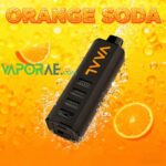 vaal cyber shisha dtl 50000 puffs 5mg organge soda 1