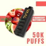 vaal cyber shisha dtl 50000 puffs 5mg strawberry watermelon 1