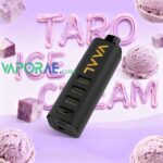 vaal cyber shisha dtl 50000 puffs 5mg taro ice cream 1