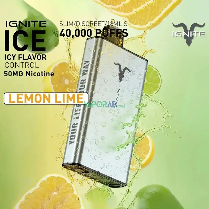IGNITE ICE Disposable 40K Puffs Lemon Lime