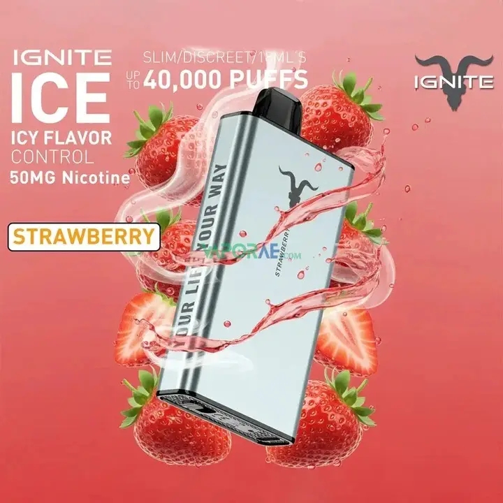 IGNITE ICE Disposable 40K Puffs Strawberry