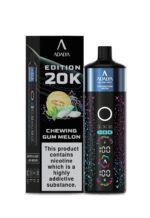 adalya edition 20k 20000 puffs chewing gum melon