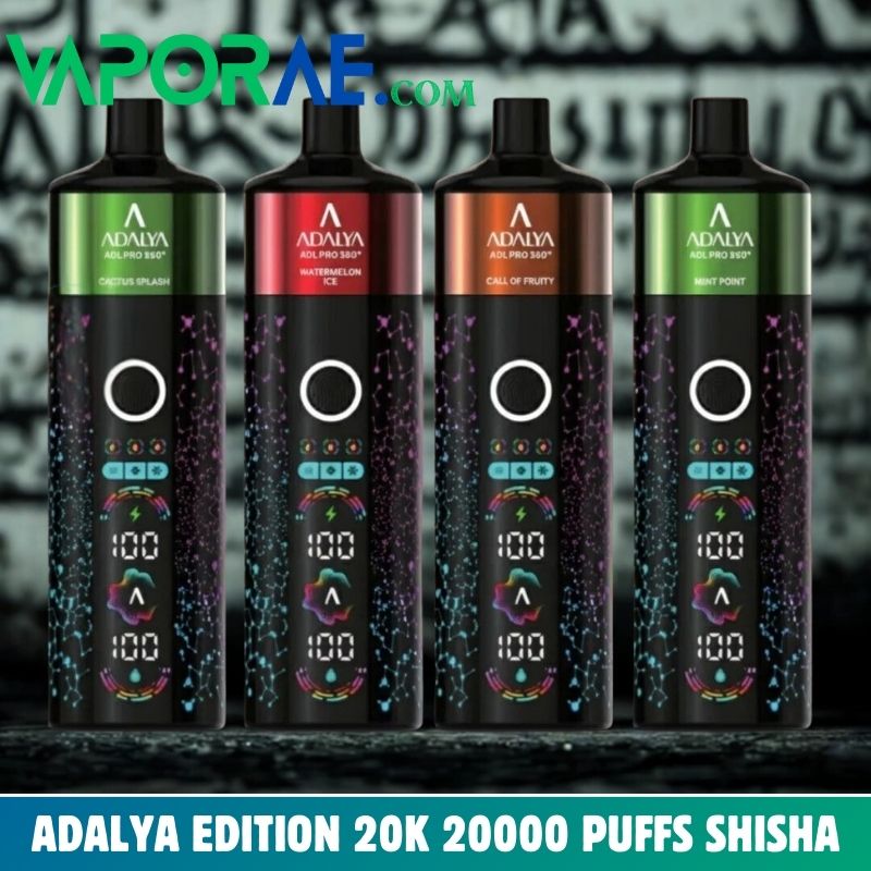 adalya edition 20k 20000 puffs shisha disposable vape dubai uae