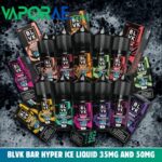 blvk bar hyper ice liquid 35mg and 50mg nicotine