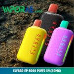 Elfbar ep 8000 Puffs 5%(50mg)