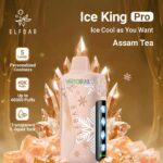 elfbar ice king pro up to 40000 puffs assam tea