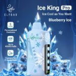 elfbar ice king pro up to 40000 puffs blueberry ice