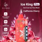 elfbar ice king pro up to 40000 puffs california cherry