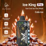 elfbar ice king pro up to 40000 puffs cola ice