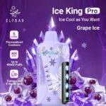 elfbar ice king pro up to 40000 puffs grape ice