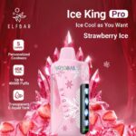 elfbar ice king pro up to 40000 puffs strawberry ice