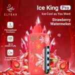 elfbar ice king pro up to 40000 puffs strawberry watermelon