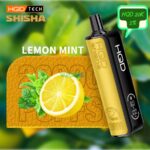 hqd shisha 20000 puffs dtl 2 nicotine lemon mint