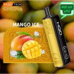 hqd shisha 20000 puffs dtl 3mg mango ice