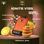 ignite v155 15500puffs tropical acai