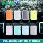 uwell caliburn g5 lite koko kit 1600mah 3ml in the uae