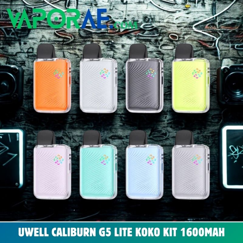 uwell caliburn g5 lite koko kit 1600mah 3ml in the uae