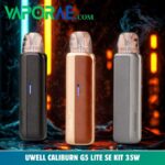 uwell caliburn g5 lite se kit 35w 1600mah 3ml in the uae