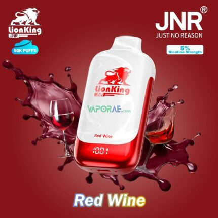 jnr lion king 50000 puffs 50mg nicotine red wine