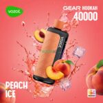 vozol gear hookah 40000 puffs peach ice