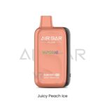airbar 30000 puffs 30mg nicotine mtl vape juicy peach ice