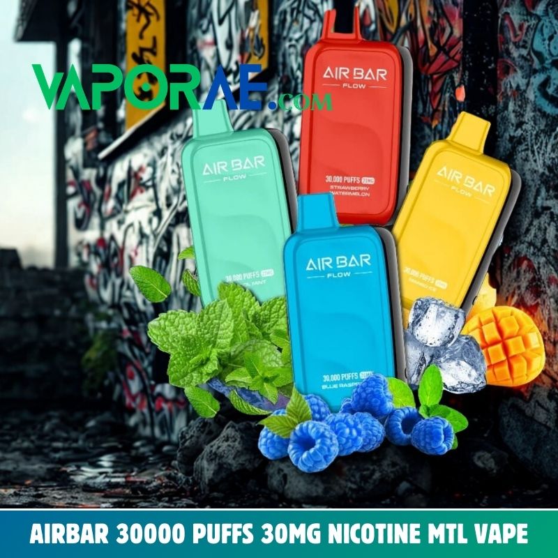 airbar 30000 puffs 30mg nicotine mtl vape