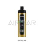 airbar e shisha 15000 puffs 3mg nicotine dtl vape mango ice