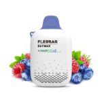flerbar 0zero nicotine 3500 puffs vape blue razz