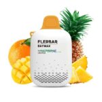 flerbar 0zero nicotine 3500 puffs vape mango pineapple orange